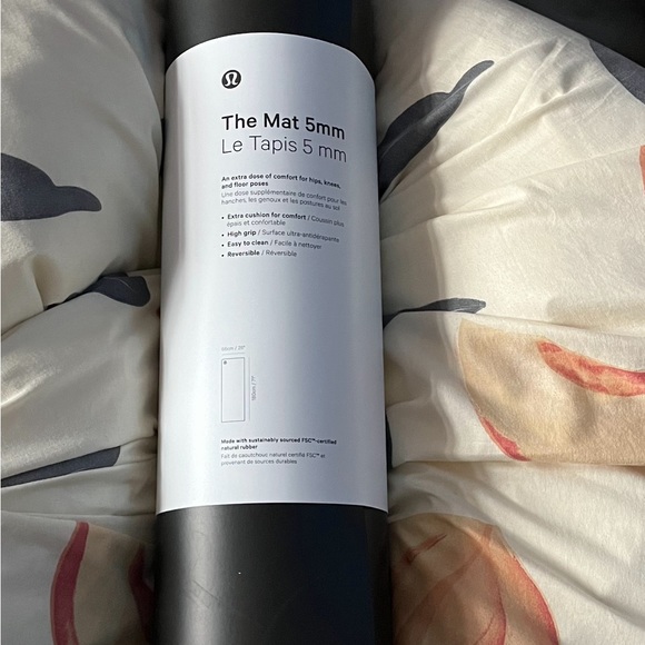 lululemon athletica Other Black Yoga Mat Lululemon New Poshmark